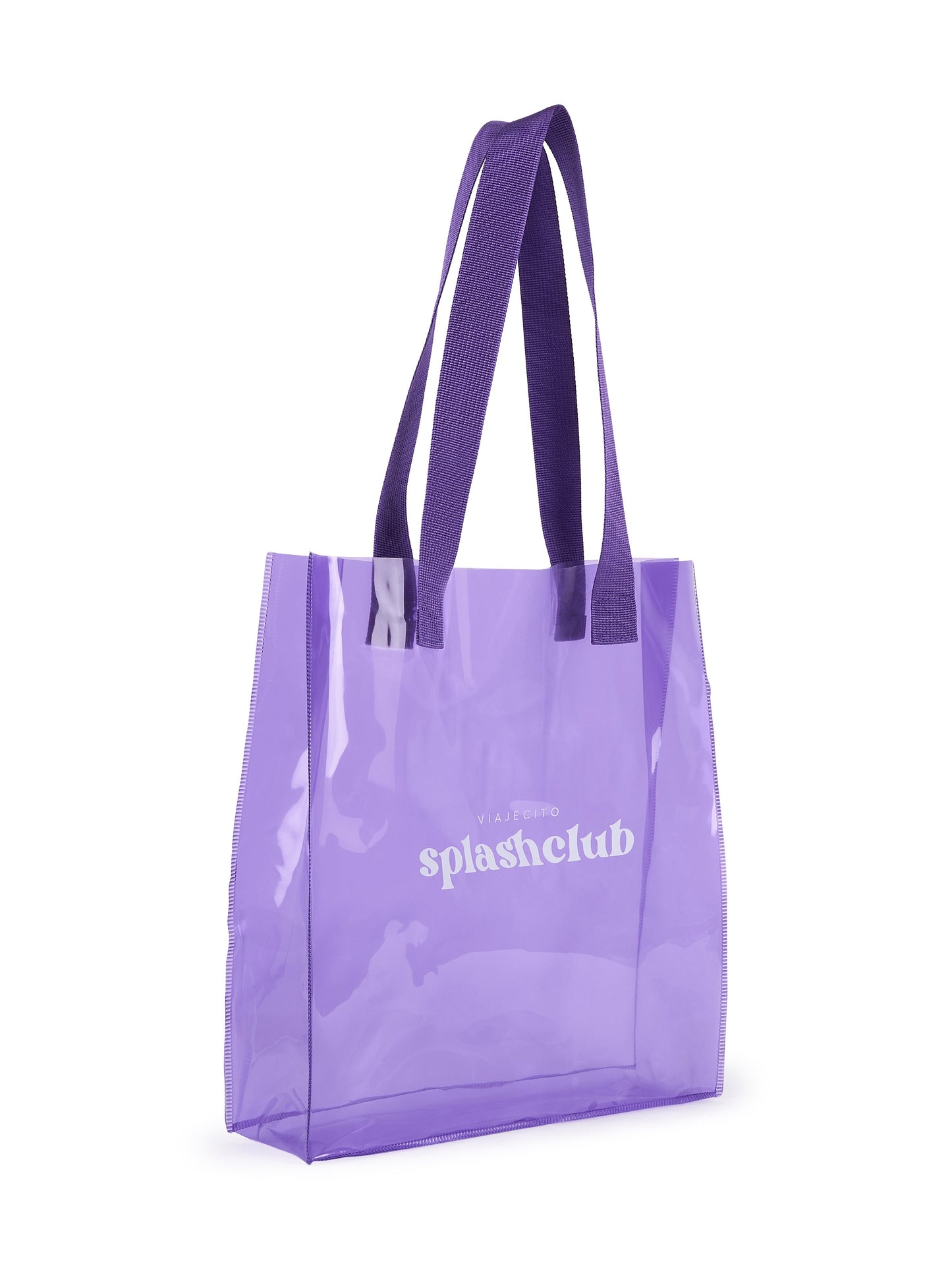 PVC Tote Medium - Purple