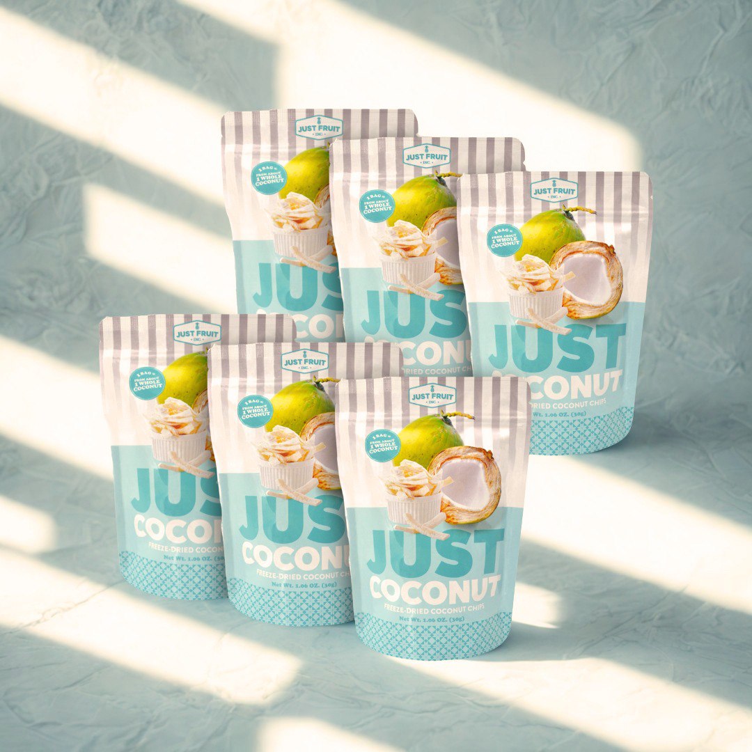 Just Coconut Bundle of 6 packs (30g/pack)