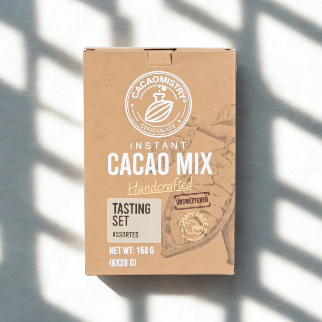 Tasting Set (Assorted) Unsweetened Instant Cacao Mix (6x28g)