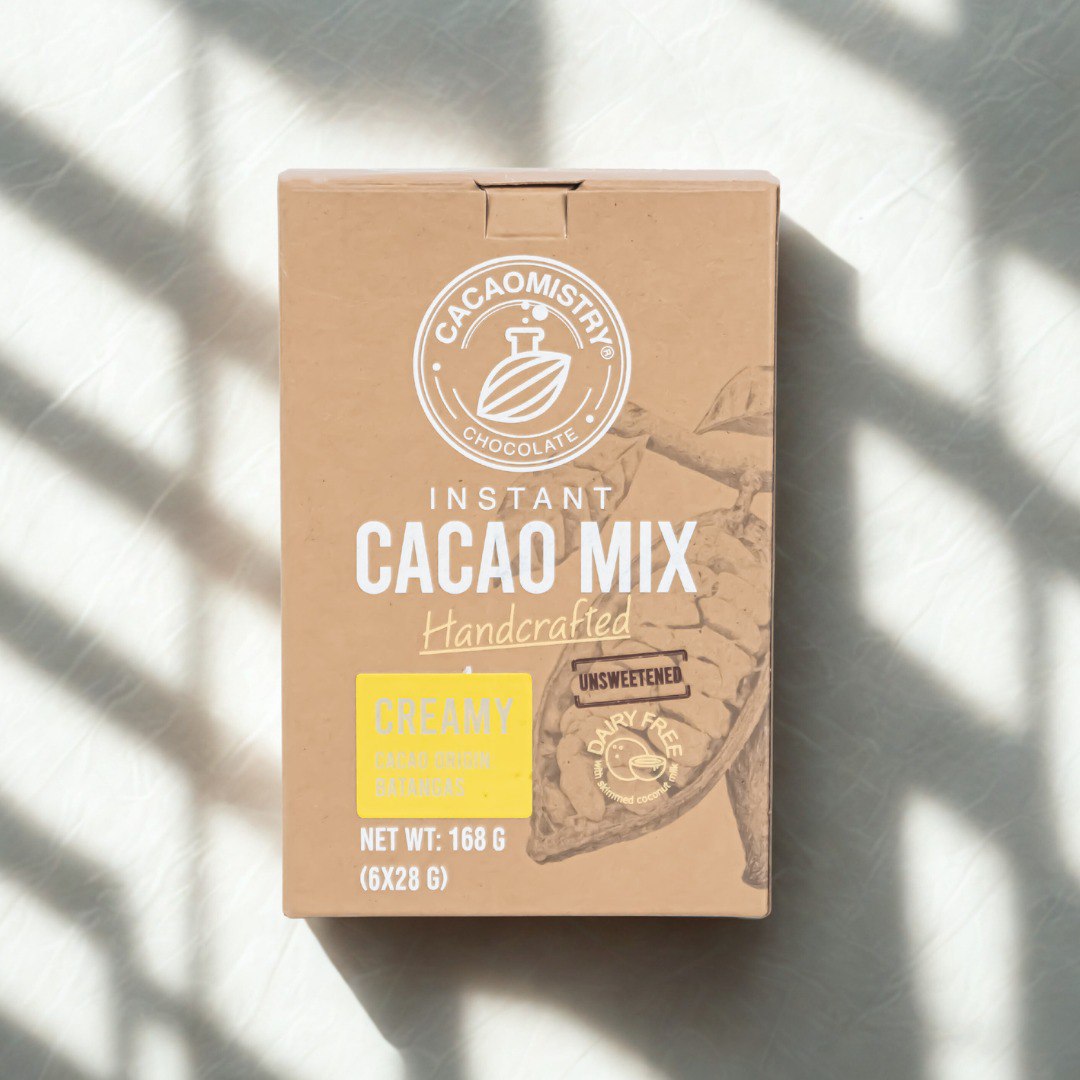 Creamy Unsweetened Instant Cacao Mix (6x28g)