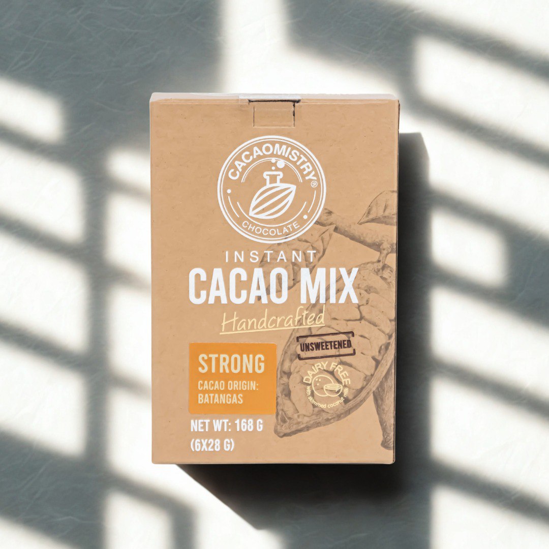 Strong Unsweetened Instant Cacao Mix (6x28g)