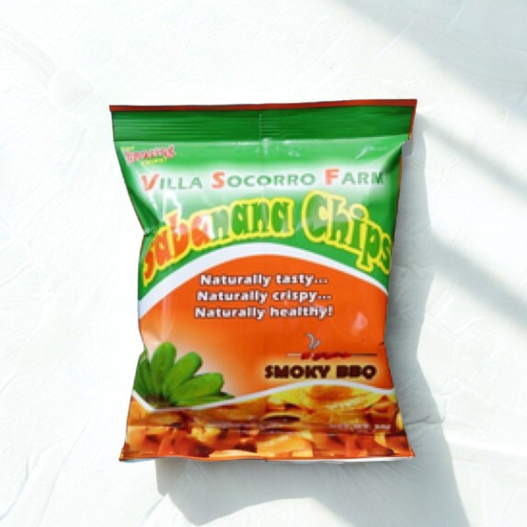Sabanana Banana Chips - Smoky BBQ 30g