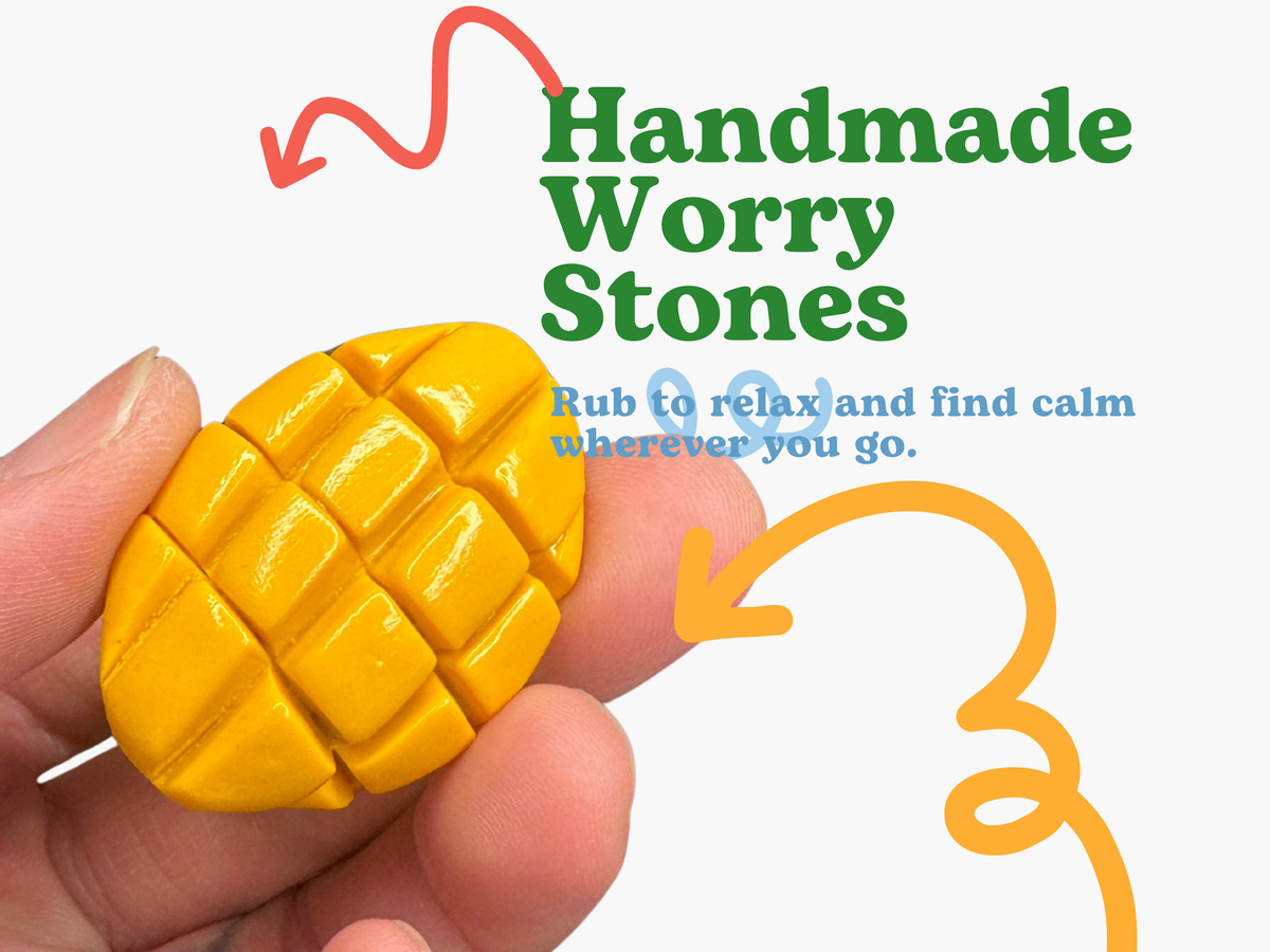 Mangga Textured Worry Stone