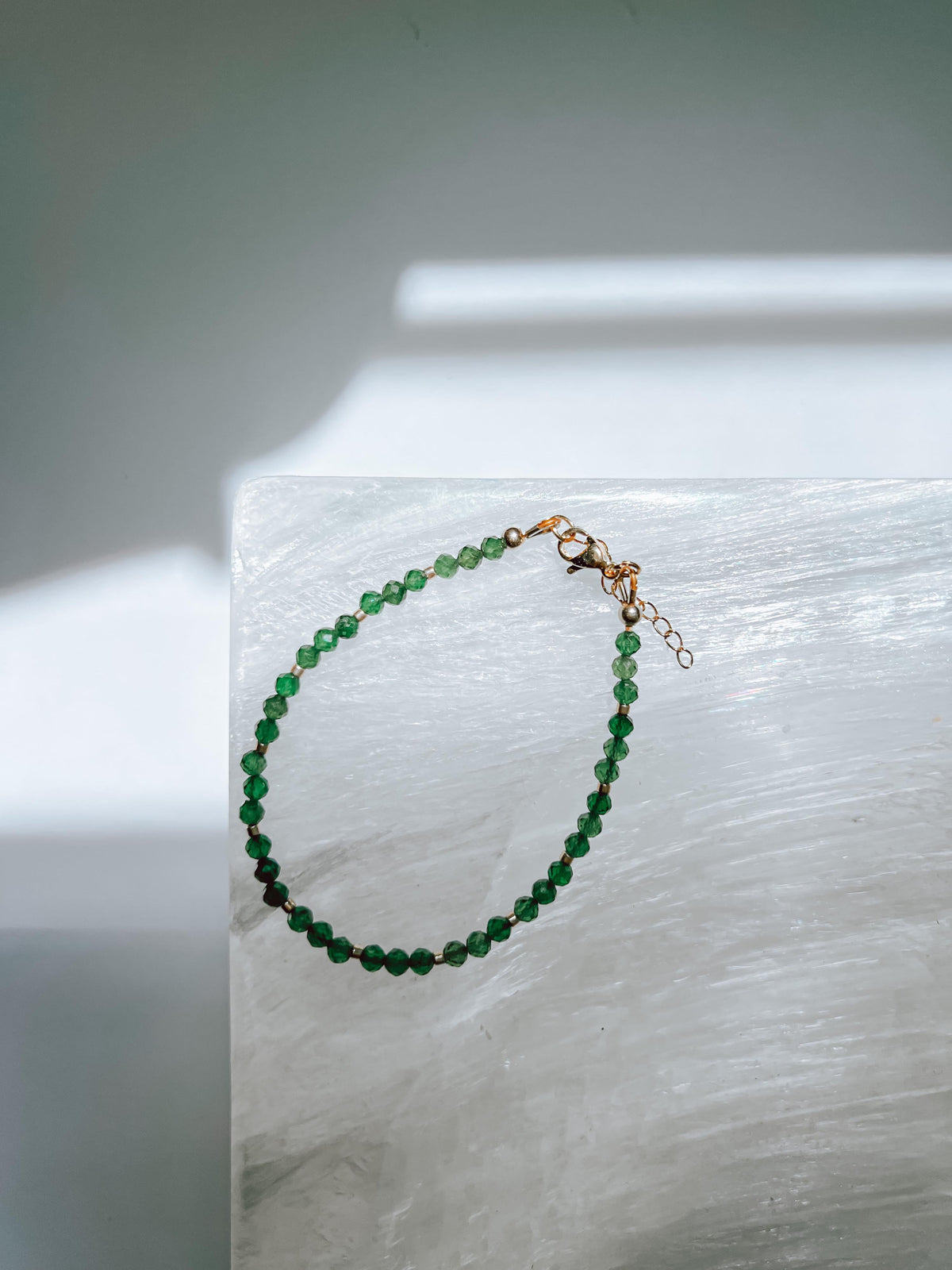 Chrome Diopside Bracelet