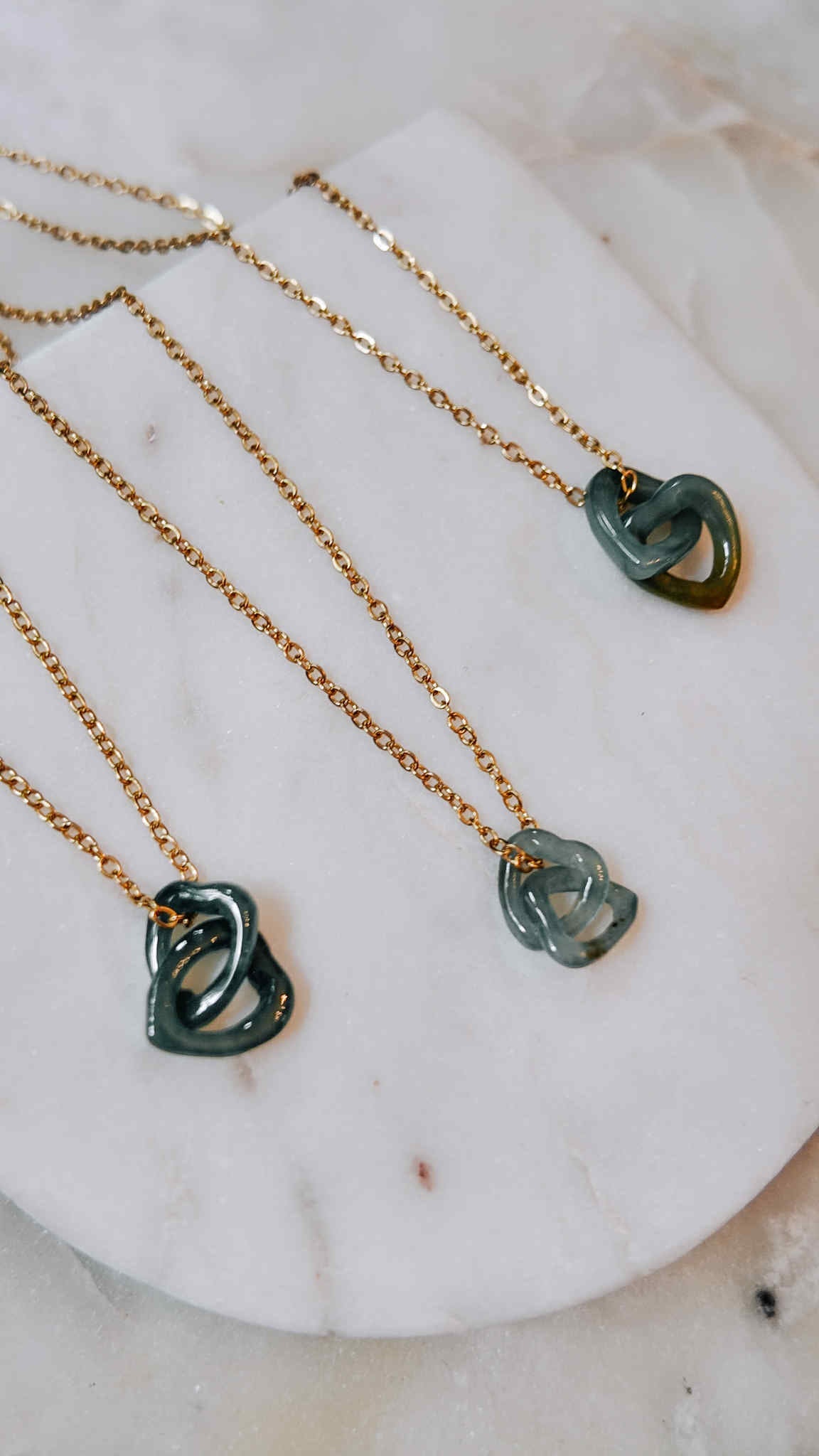 Jade Love Knot Necklace