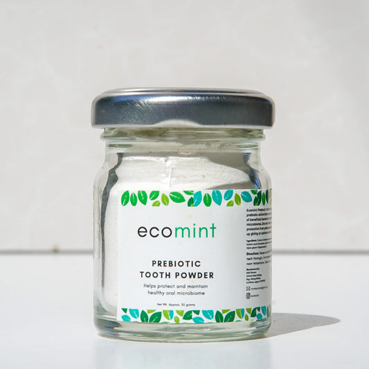 Ecomint Prebiotic Tooth Powder 35g 4x4x6cm