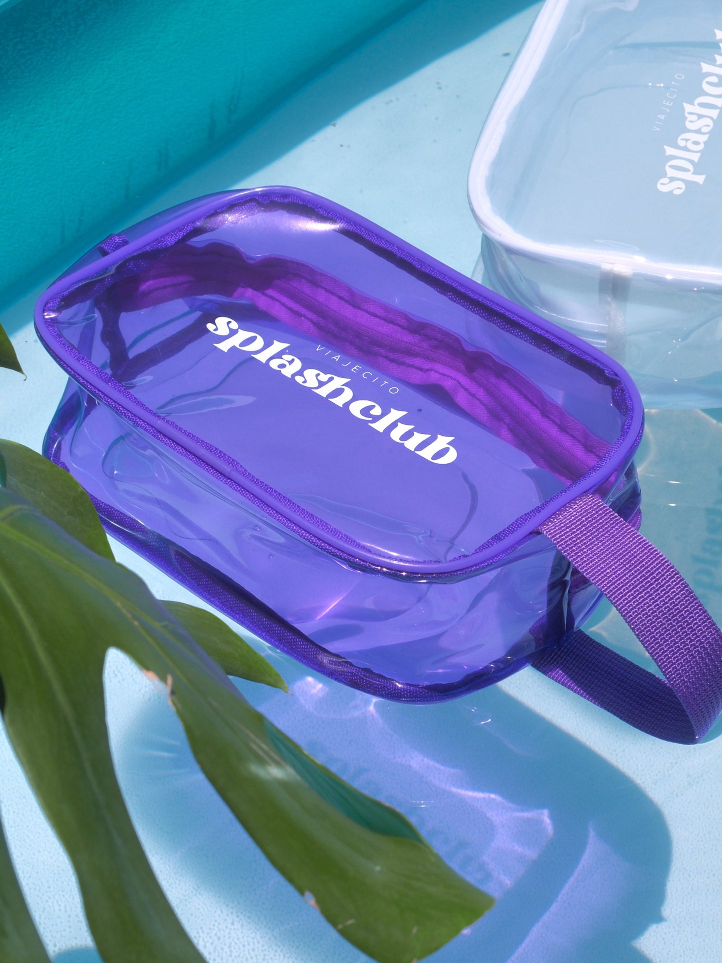 PVC Cosmetics Kit - Purple