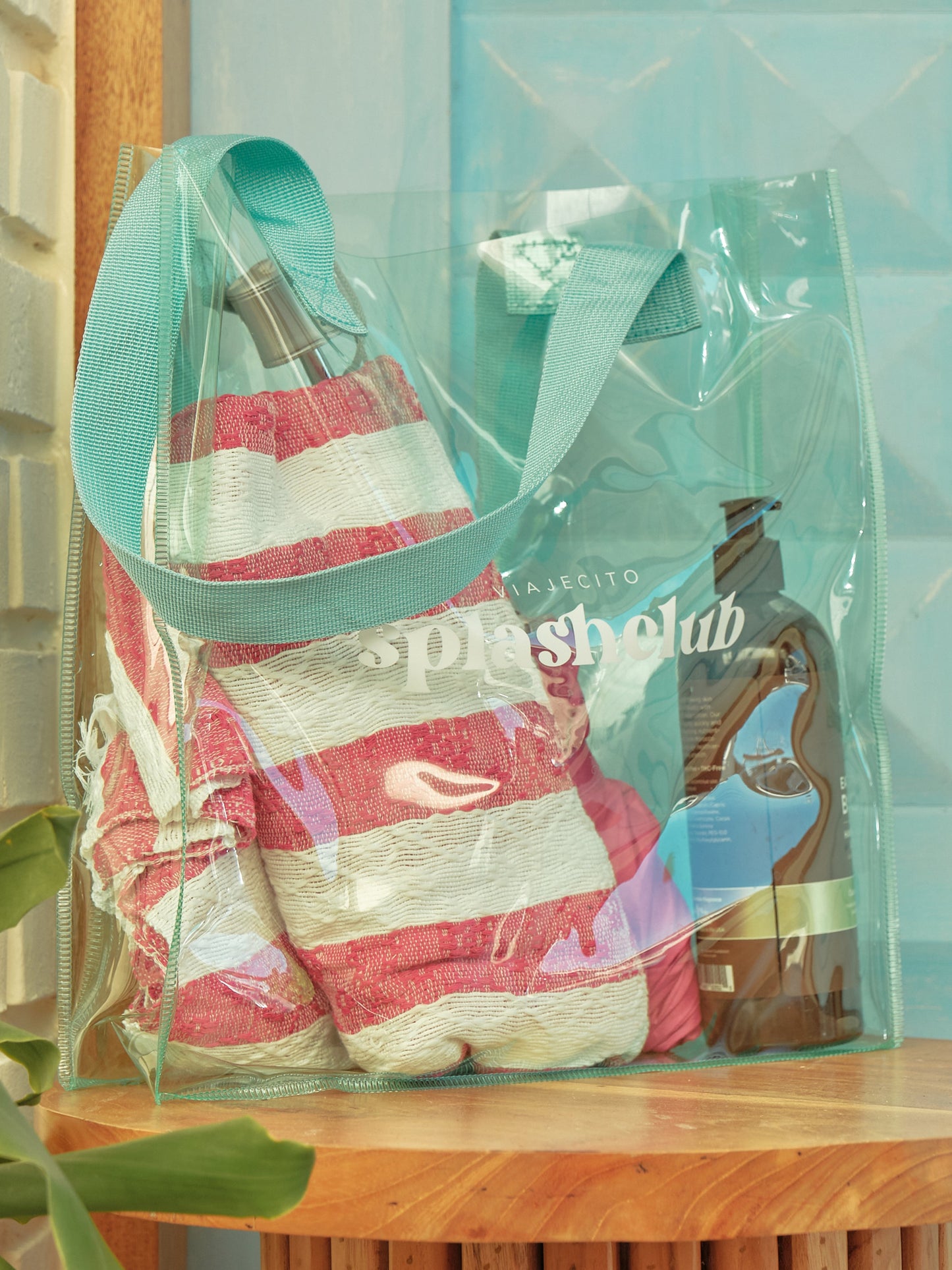 PVC Tote Medium - Mint