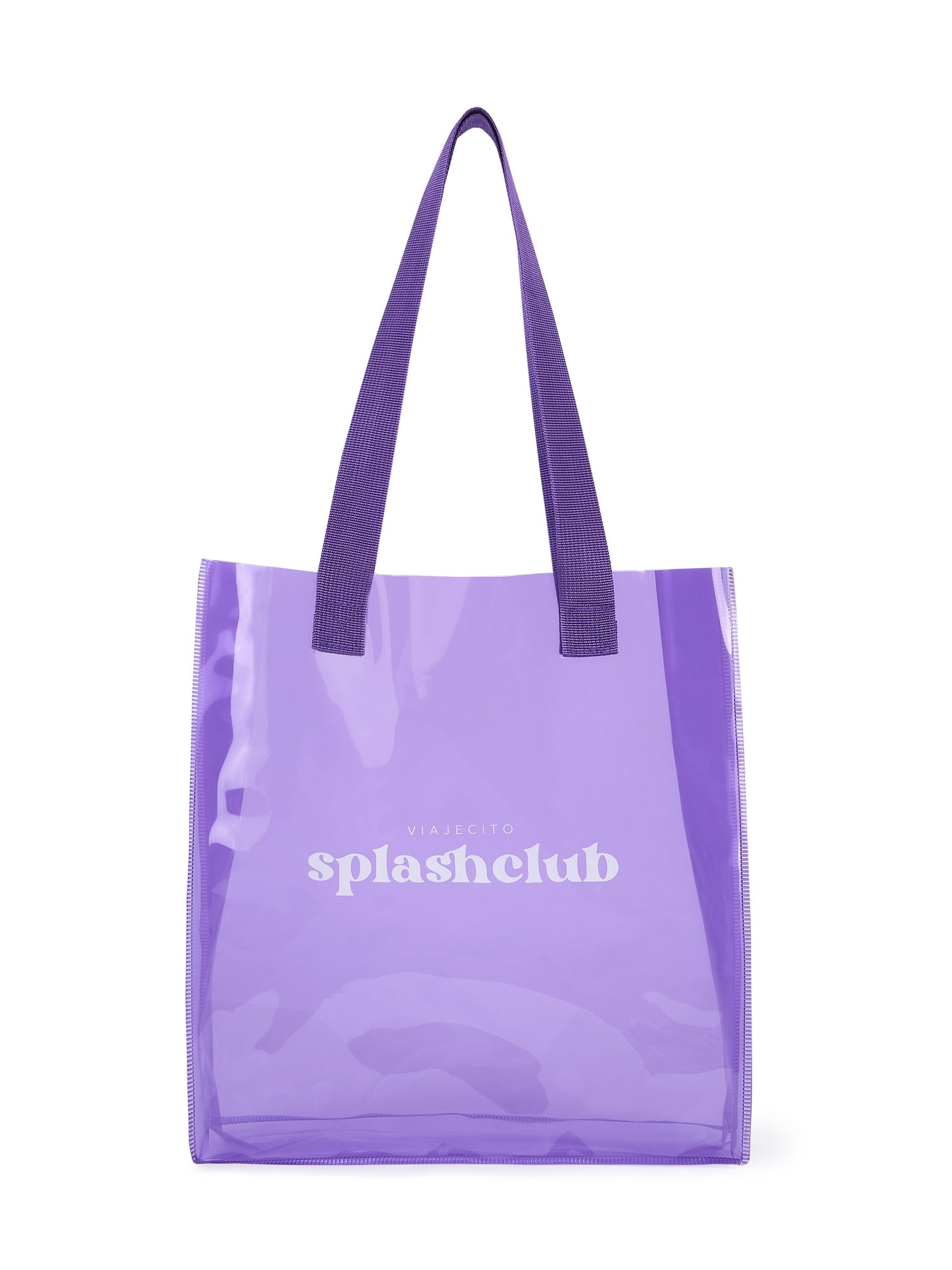 PVC Tote Medium - Purple