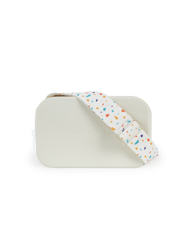 Splashkit Classic Invisi Set- Coconut with Confetti Strap