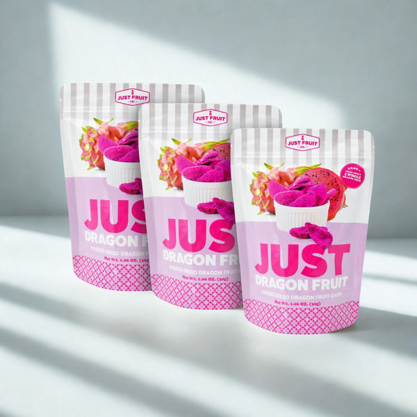 Just Dragon Fruit Bundle of 3 packs (30g/pack)