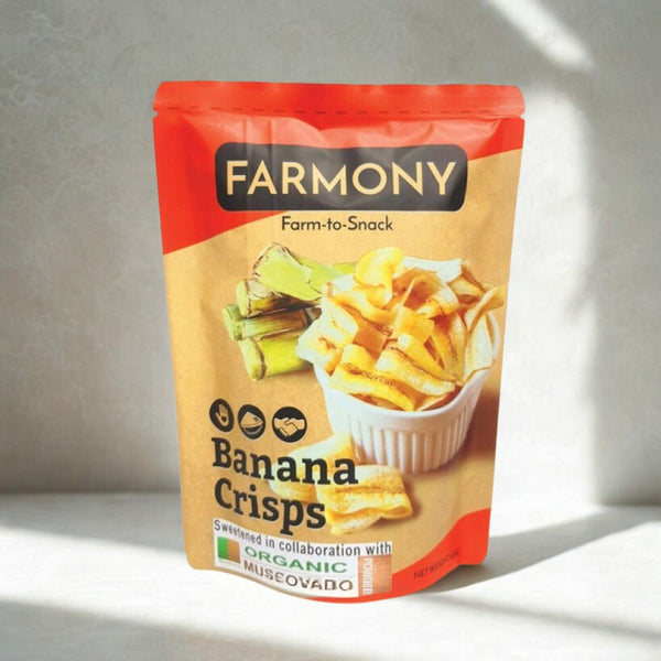 Farmony Banana Crisps - Muscovado 60g