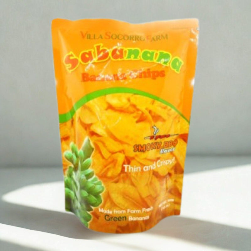 Sabanana Banana Chips - Smoky BBQ 100g