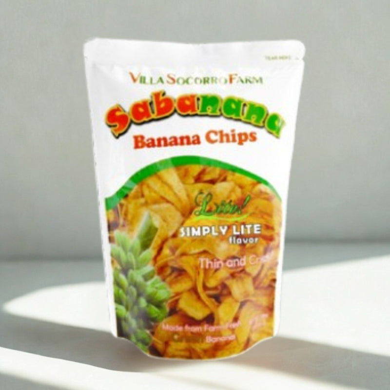Sabanana Banana Chips - Simply Lite 100g