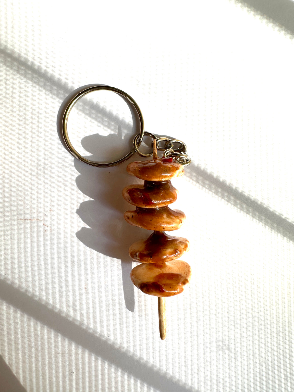 Fishball Keychain