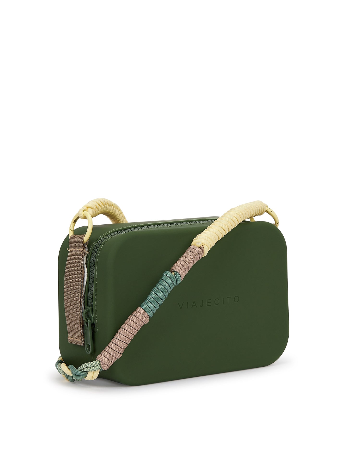 Classic Twist Set - Hunter Green with Olive Green, Fog and Granola Long Strap