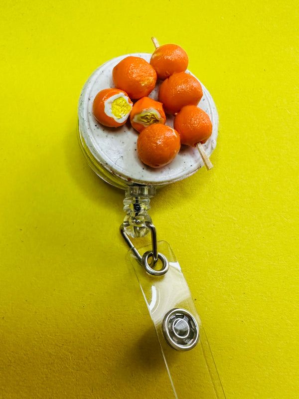 Kwek kwek Badge Reel
