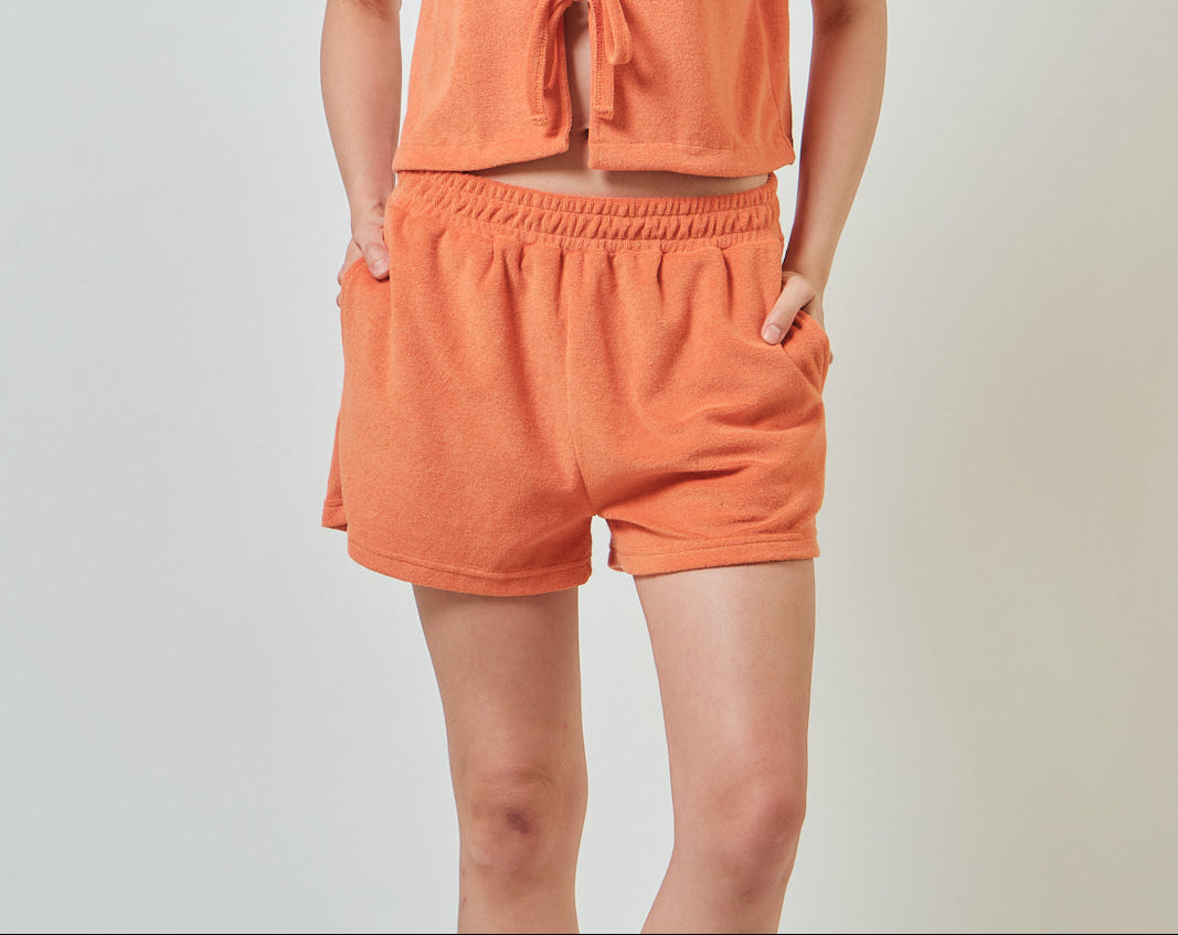 The Aperol Spritz Terry Shorts