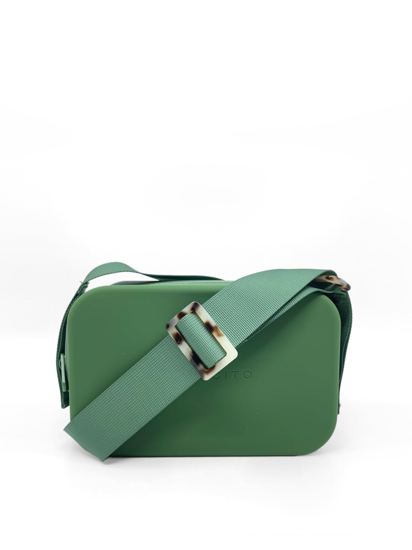 Splashkit Classic Set- Hunter Green with Green and White Tortoise Strap