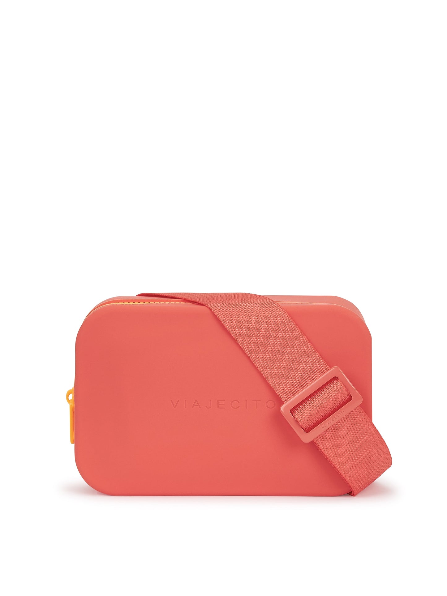 Splashkit Classic Set- Neon Coral with Neon Orange Zipper