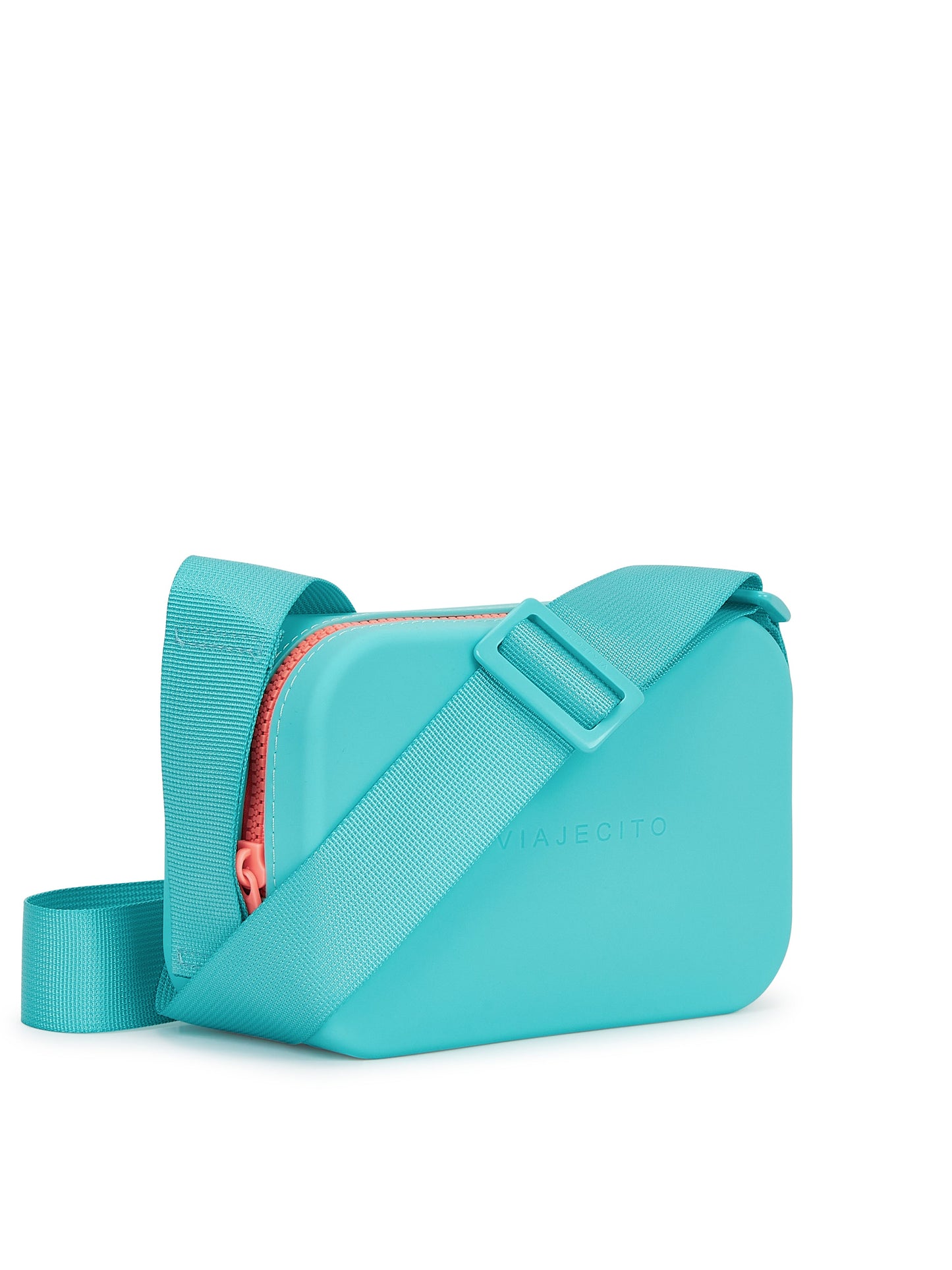 Splashkit Classic Set- Neon Teal with Neon Orange Zipper