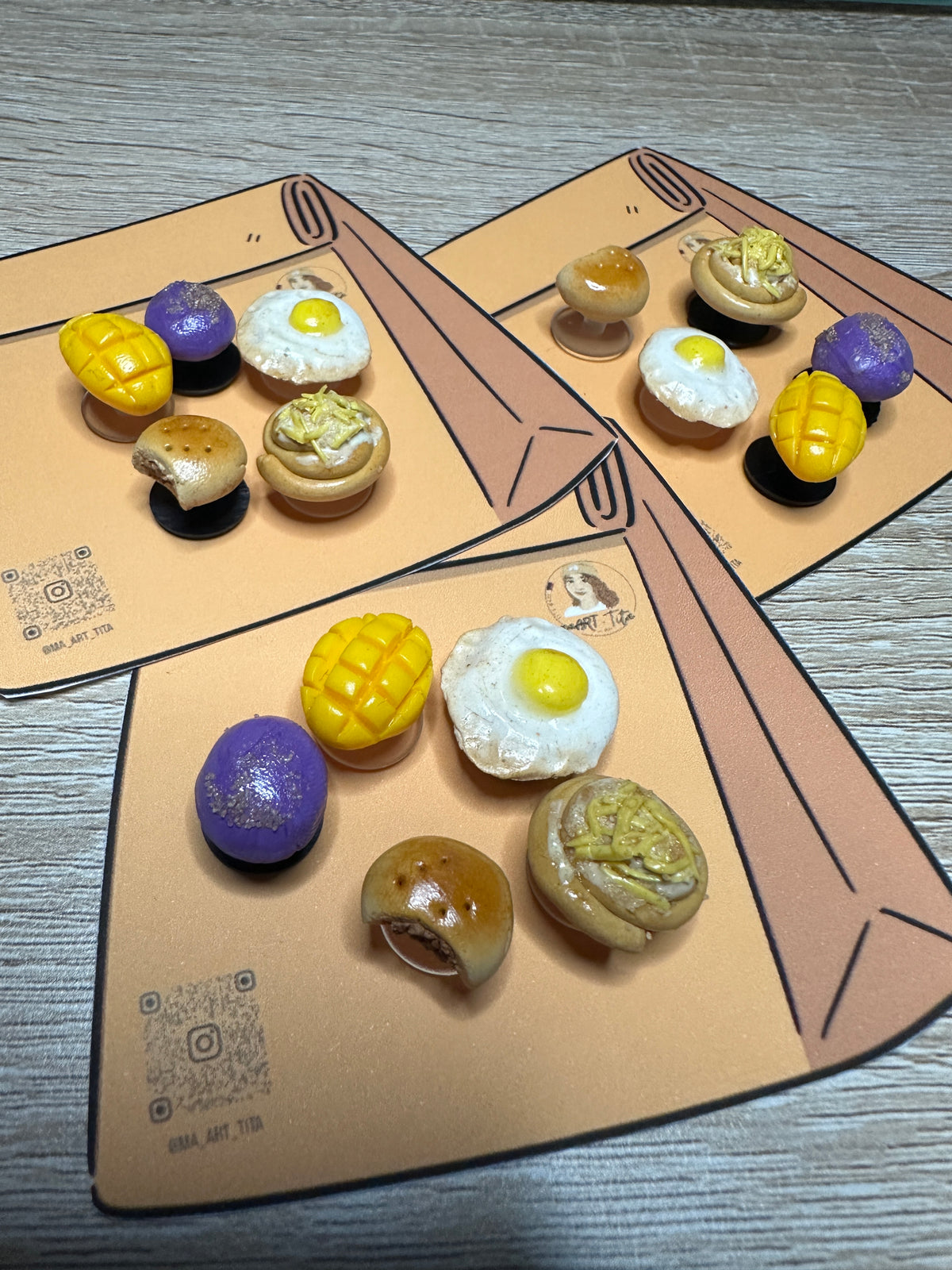 Pinoy Panaderya Croc Charms (Set of 5)