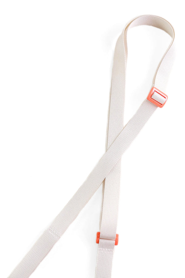 Skinny Sling - White w/ Papaya Adjuster