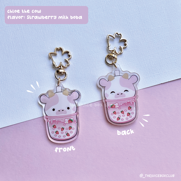 Chloe the Cow - Boba Friends Key Chain