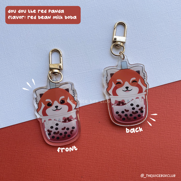 Dou Dou the Red Panda - Boba Friends Key Chain