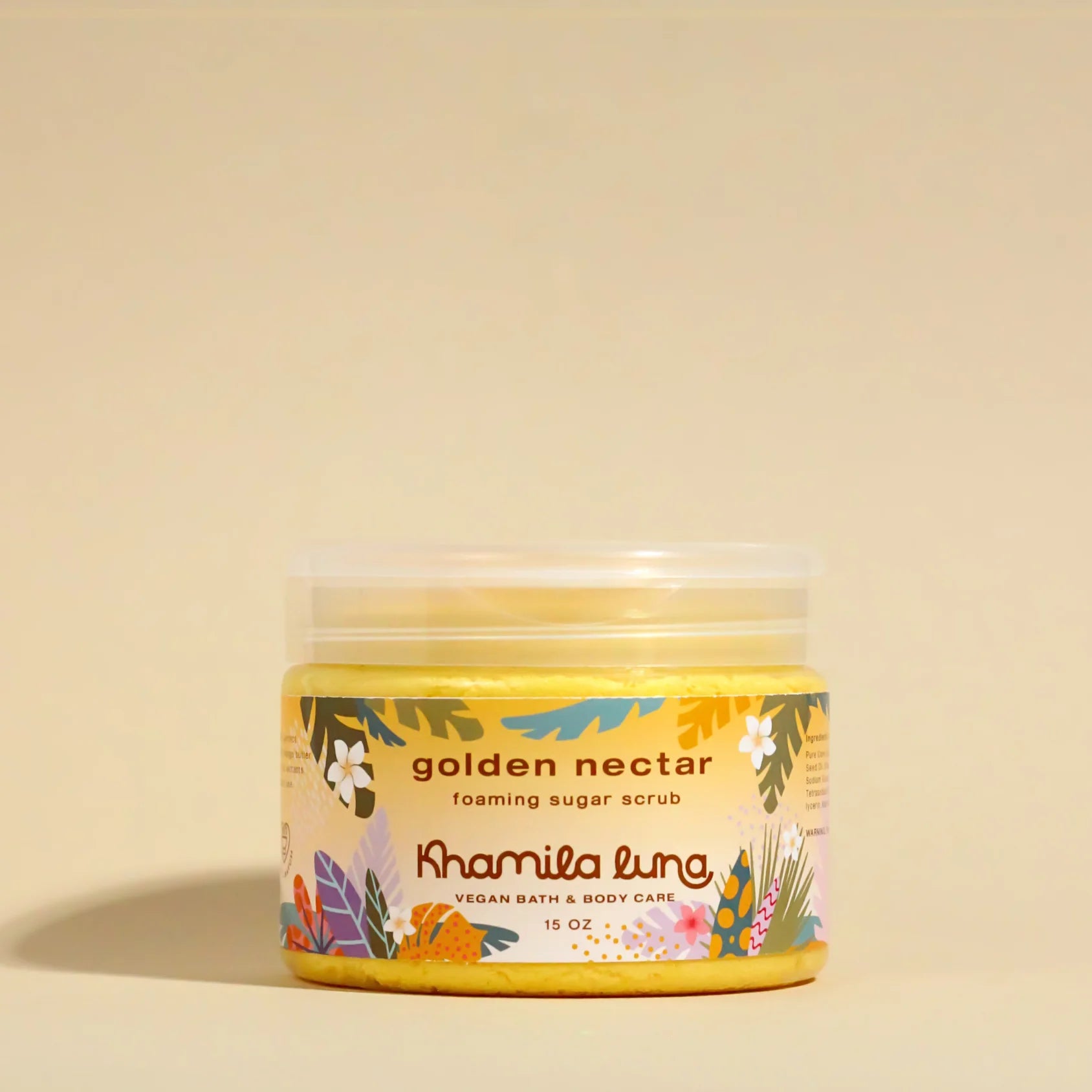 Golden Nectar Foaming Scrub