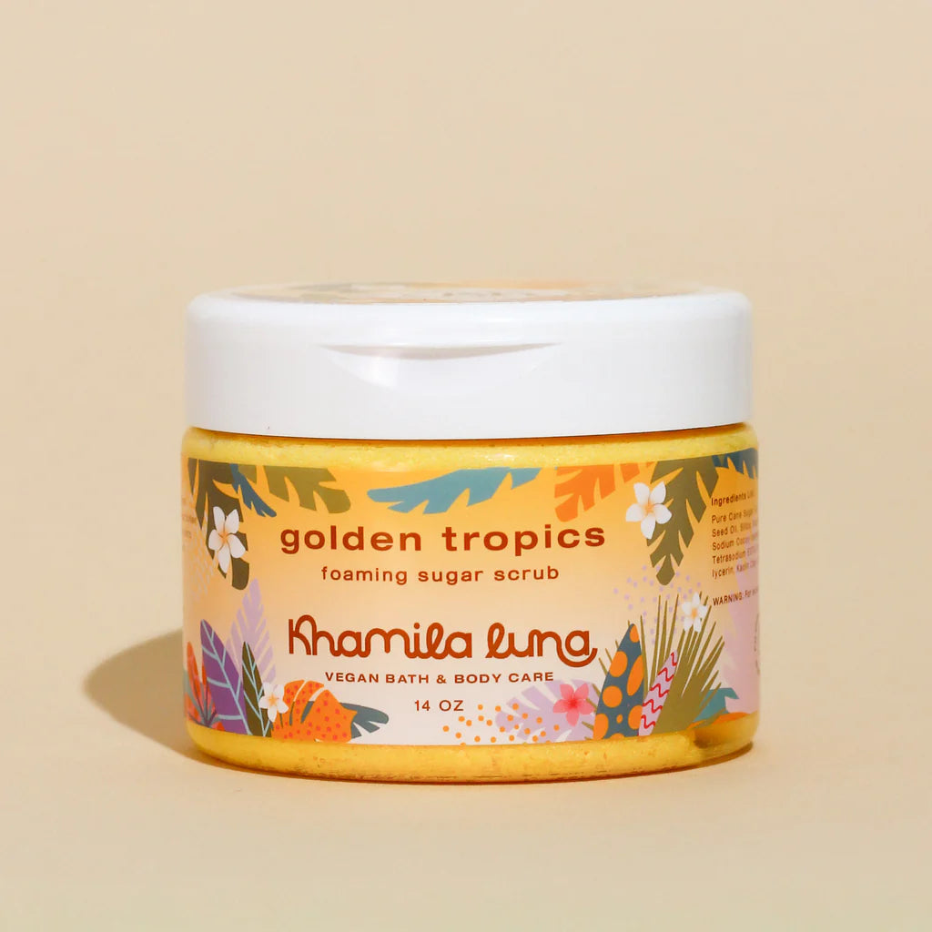 Golden Tropics Foaming Sugar Scrub