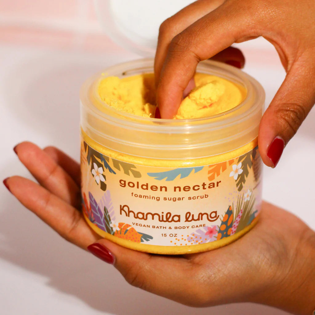 Golden Tropics Foaming Sugar Scrub
