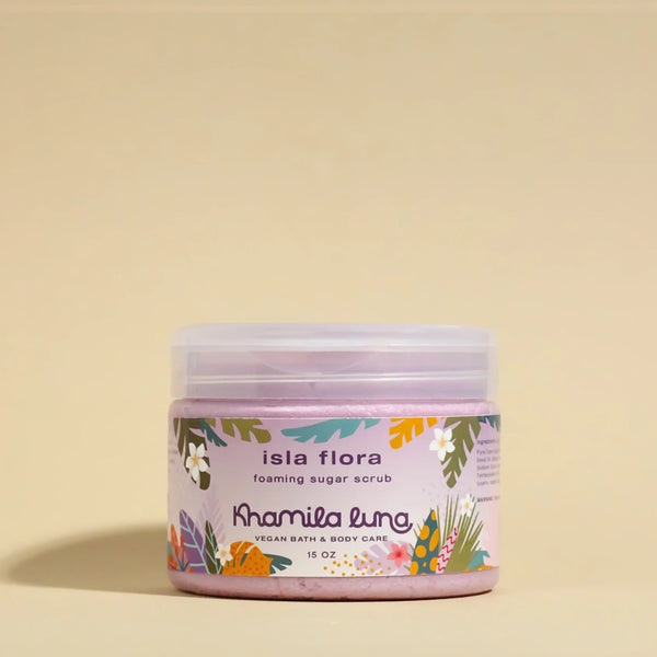 Isla Flora Foaming Scrub