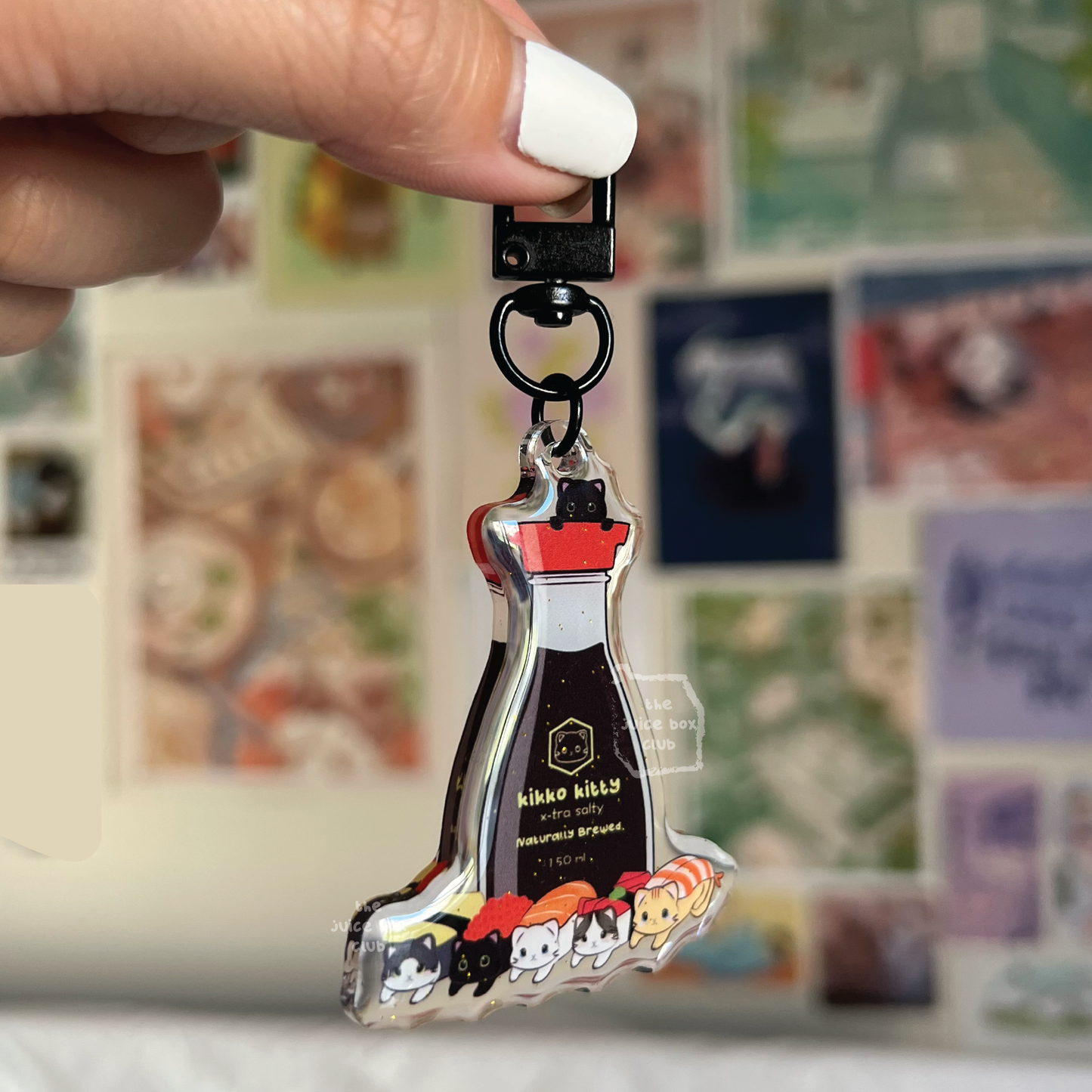 Kikko Kitty Acrylic Charm