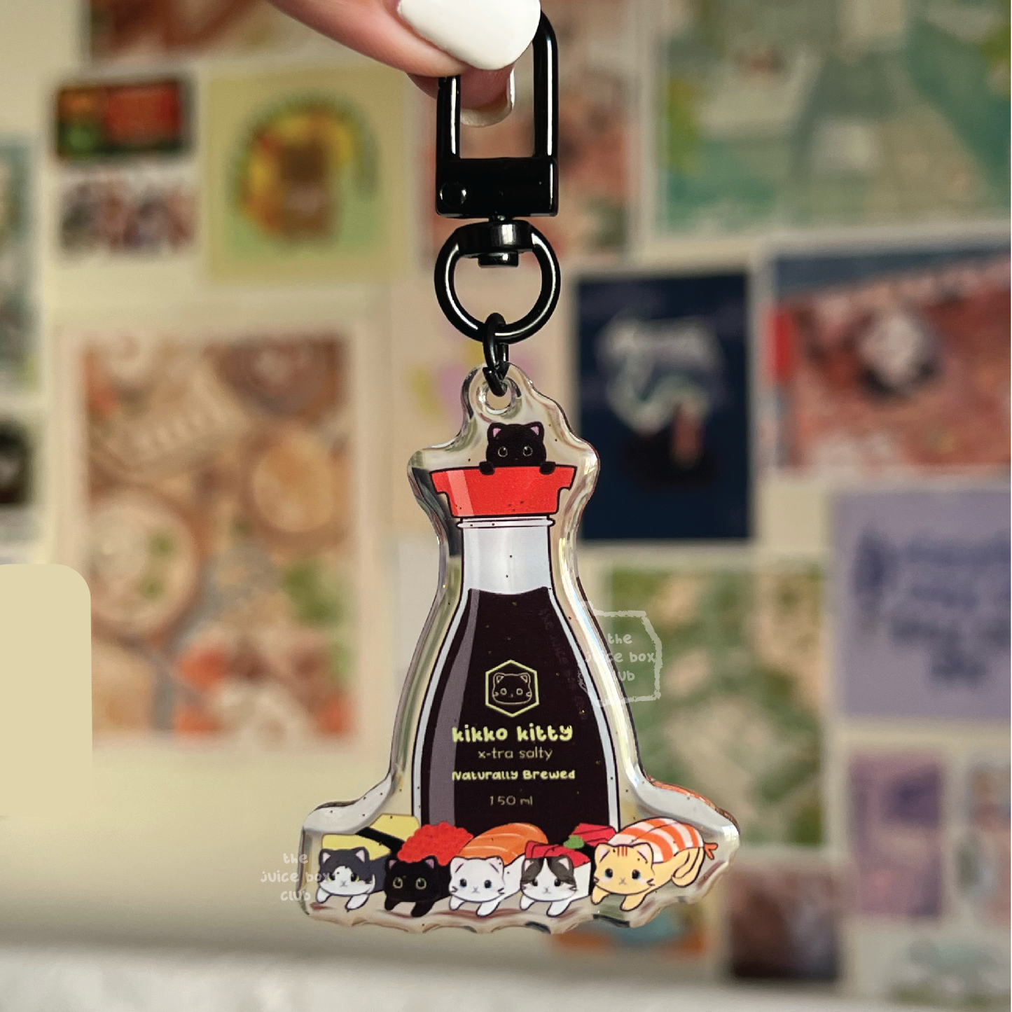 Kikko Kitty Acrylic Charm