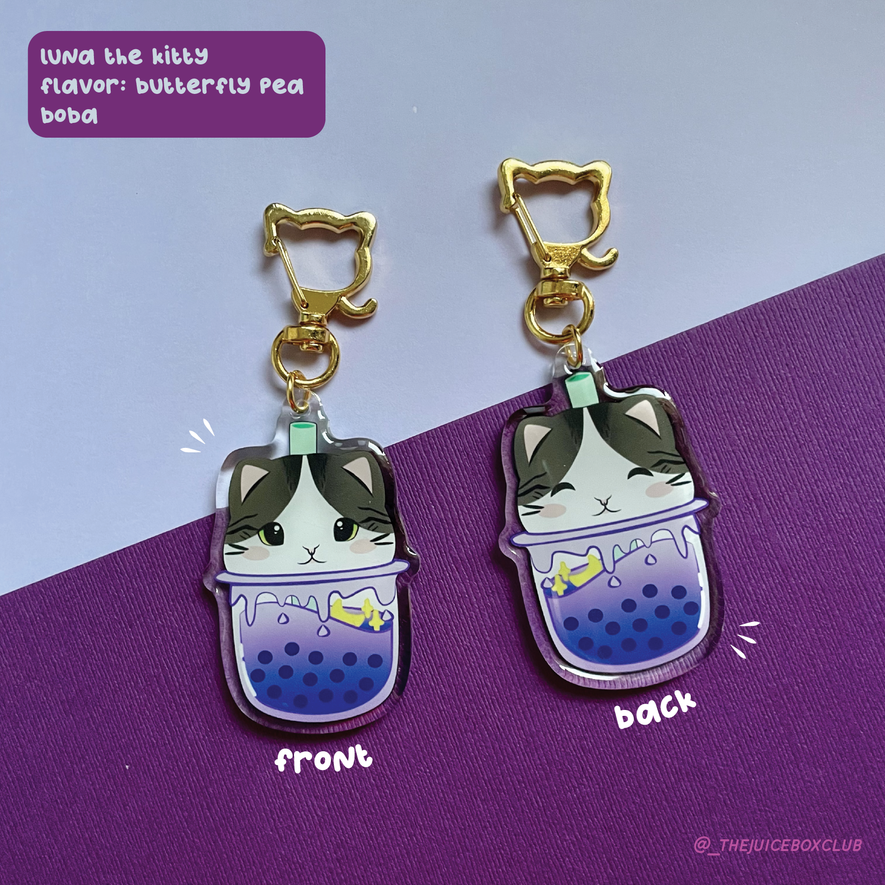 Luna the Kitty - Boba Friends Key Chain