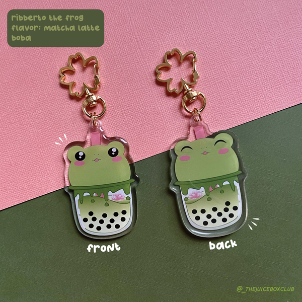 Ribberto the Frog - Boba Friends Key Chain