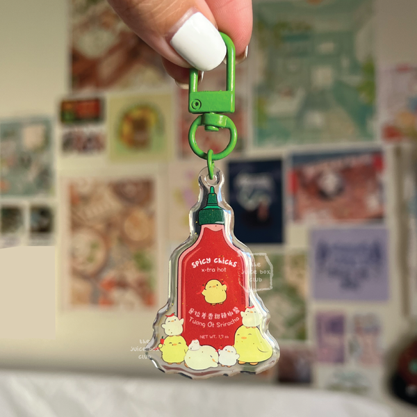 Spicy Chicks Acrylic Charm