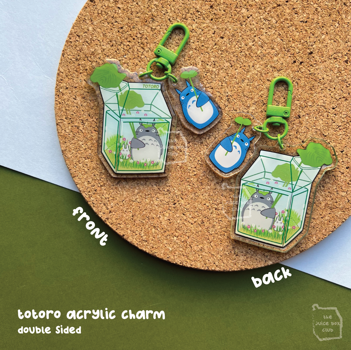 Totoro Juice Box Charm