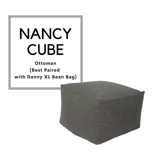 Nancy Cube Ottoman 13x20x20in