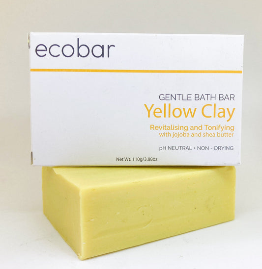 Yellow Clay Gentle Bath Bar 9x3x5.5cm