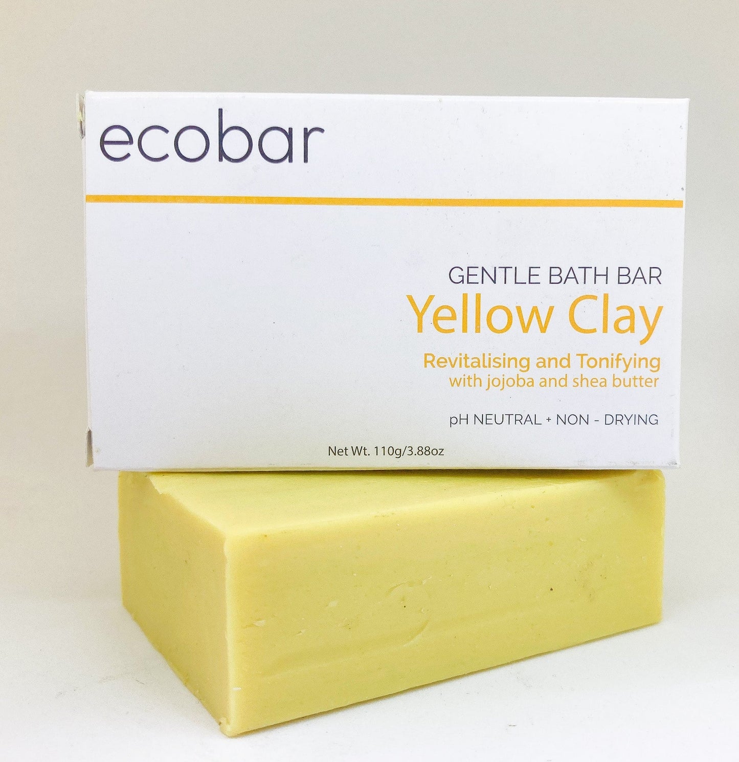 Yellow Clay Gentle Bath Bar 9x3x5.5cm